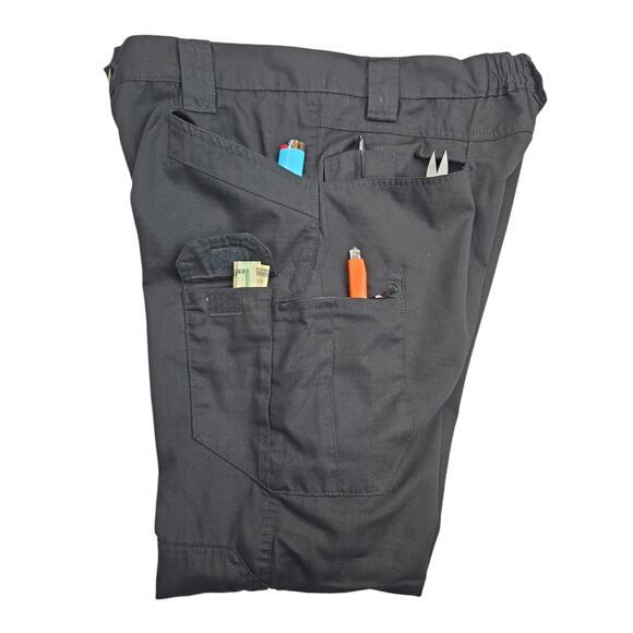M Brand | Black, Multiple Pocket, Tactical Pants | Size XL - Picture 7 of 7